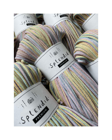 Splendid Premium-Kordel 5 mm | Recycelte Baumwollkordel zum Häkeln & Makramee