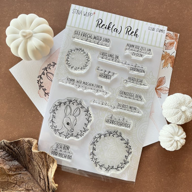 Wichtel-Stempelset – 16 Texte & Motive für Karten & DIY