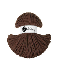 Chocolate Brown / Flechtkordel 5 mm