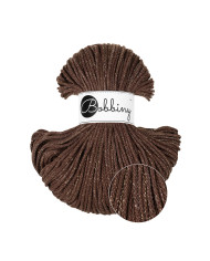 Shiny Chocolate Brown / Flechtkordel 3mm