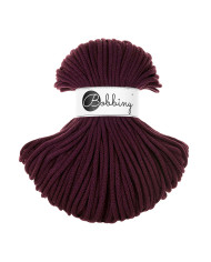 Burgundy / Flechtkordel 5 mm