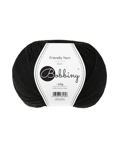 Black / Friendly Yarn