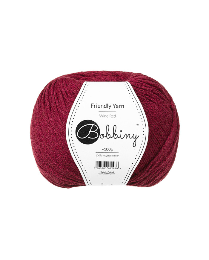 Wine Red / Friendly Yarn