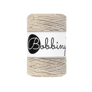 Beige / Makramee Kordel 1.5 mm