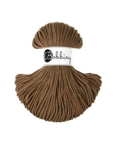 Nut Brown / Flechtkordel 3mm