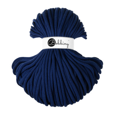 Ink Blue / Flechtkordel 9 mm