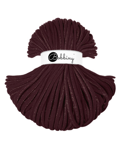 Golden Burgundy / Flechtkordel 9 mm