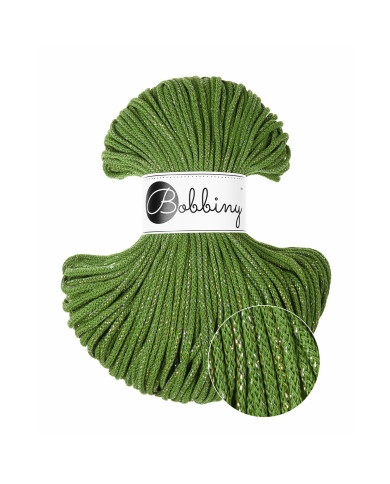 Shiny Moss Green / Flechtkordel 3mm