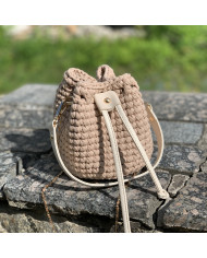 Caramel / T-Shirt Garn 7-9 mm