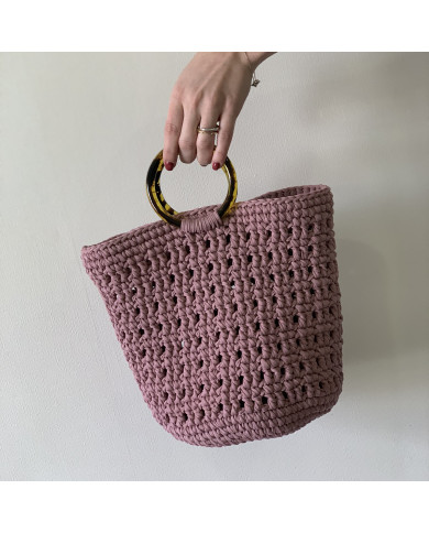 Lilac / T-Shirt Garn 7-9 mm