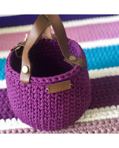 Plum Pie / T-Shirt Garn 7-9 mm