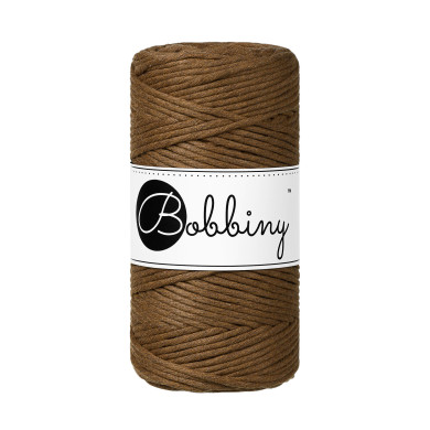 Nut Brown / Makramee Kordel 3 mm