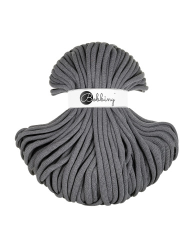 Stone Grey / Flechtkordel 9 mm