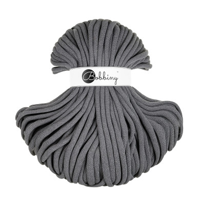 Stone Grey / Flechtkordel 9 mm