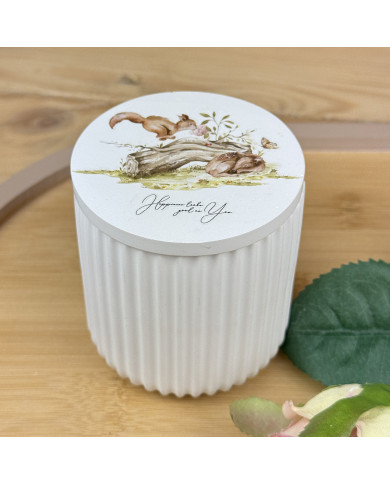 Kerzentöpfchen Waldtiere