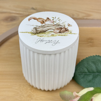 Kerzentöpfchen Waldtiere