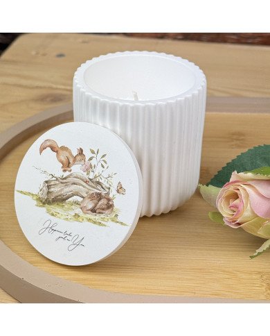 Kerzentöpfchen Waldtiere