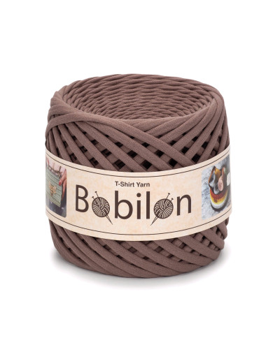 Cacao / T-Shirt Garn 7-9 mm