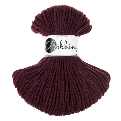 Burgundy / Flechtkordel 3mm
