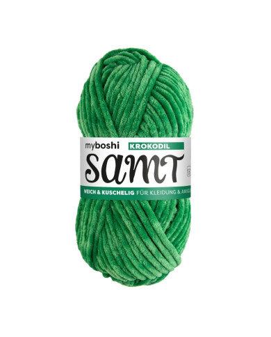 Krokodil / Chenille Samt