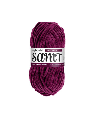 Oktopus / Chenille Samt