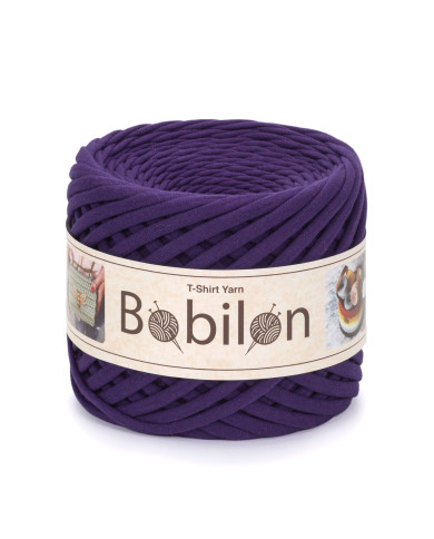 Violet / T-Shirt Garn 7-9 mm