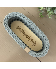 Häkelkorb Brillenparkplatz