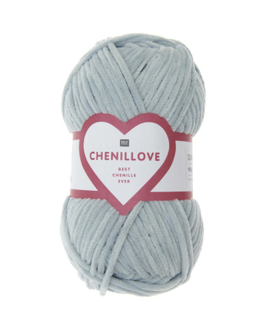 CHENILLOVE Hellblau