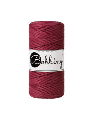 Wine Red / Makramee Kordel 3 mm